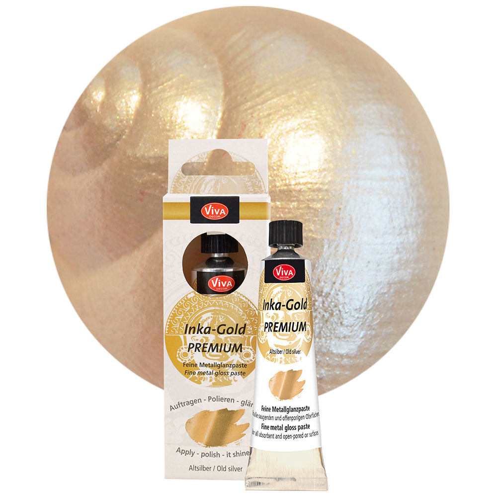 Inka Gold Premium Metallicfarbe Creme Tube 32ml