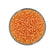 Japanische Miyukirocailles color inside peach 2,2mm 10g / Dose