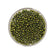 Japanische Miyuki Rocailles metallic olivine 2,2mm 5g / Dose
