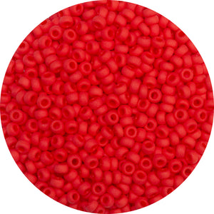 Japanische Miyuki Rocailles opaque frost 2,2mm 12g/Dose