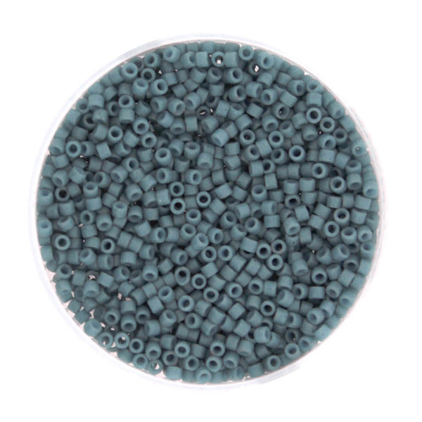 Japanische Delica Perlen hochwertig 2mm 7g / Dose