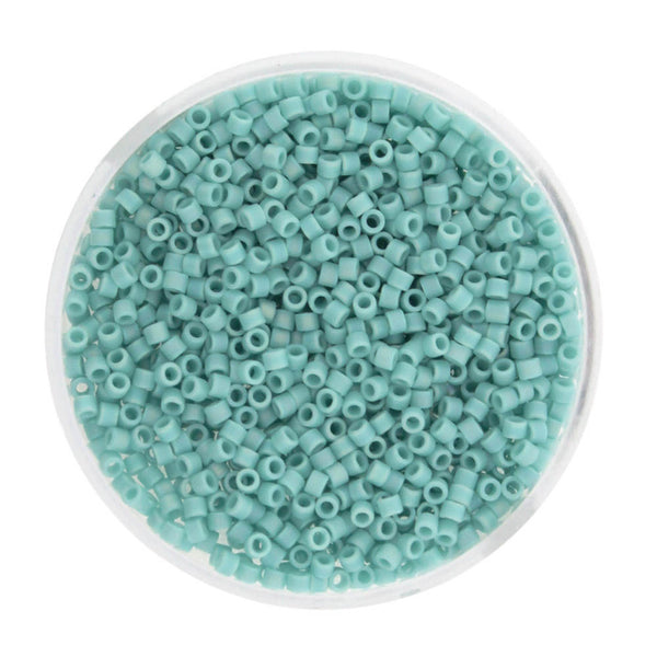 Japanische Delica Perlen hochwertig 2mm 7g / Dose