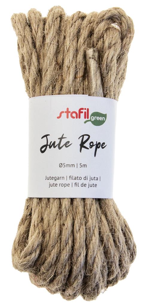 Jutekordel natur Ø 5mm 5m