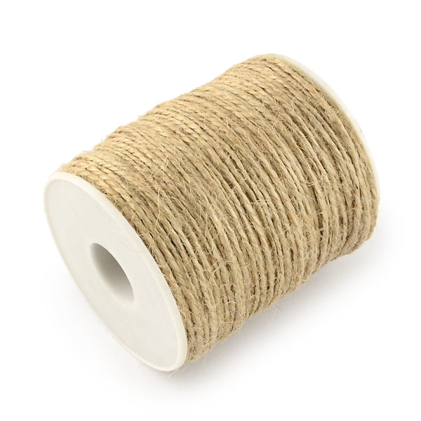 Juteschnur natur 1-2 mm 100m