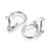 Schmuck-Karabiner platinfarbig 35mm 1 Stück