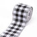 Karoband grob schwarz-weiß, 5m/Rolle, 60mm breit