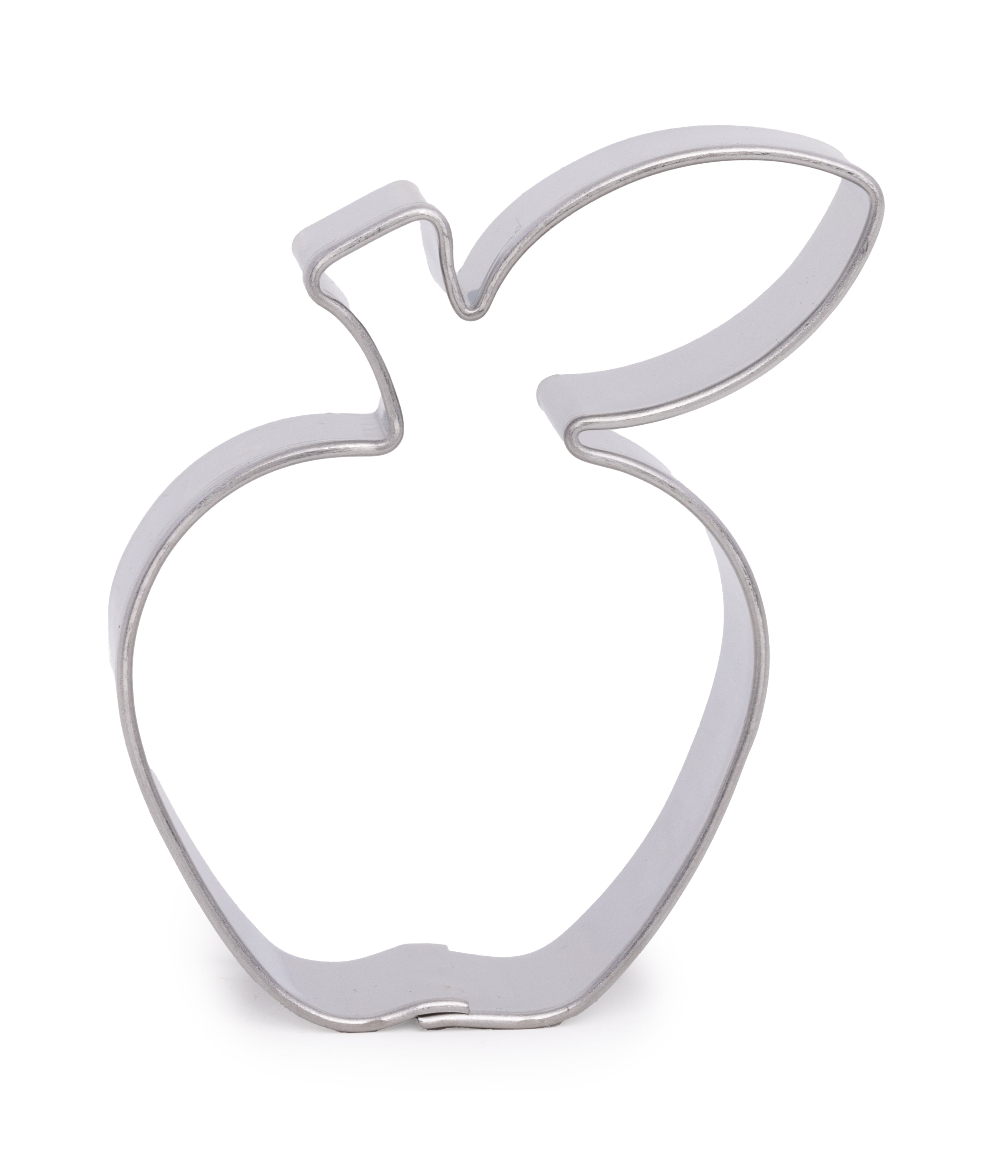Apfel Ausstecher aus Weißblech 45x36mm