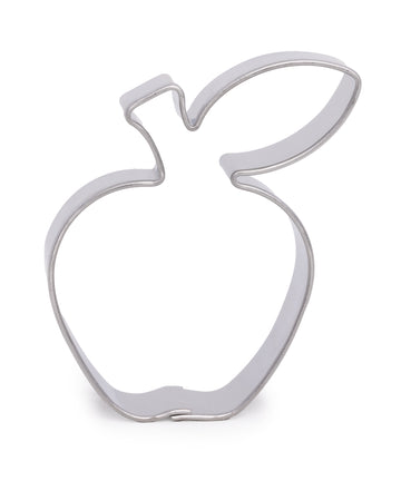 Apfel Ausstecher aus Weißblech 45x36mm
