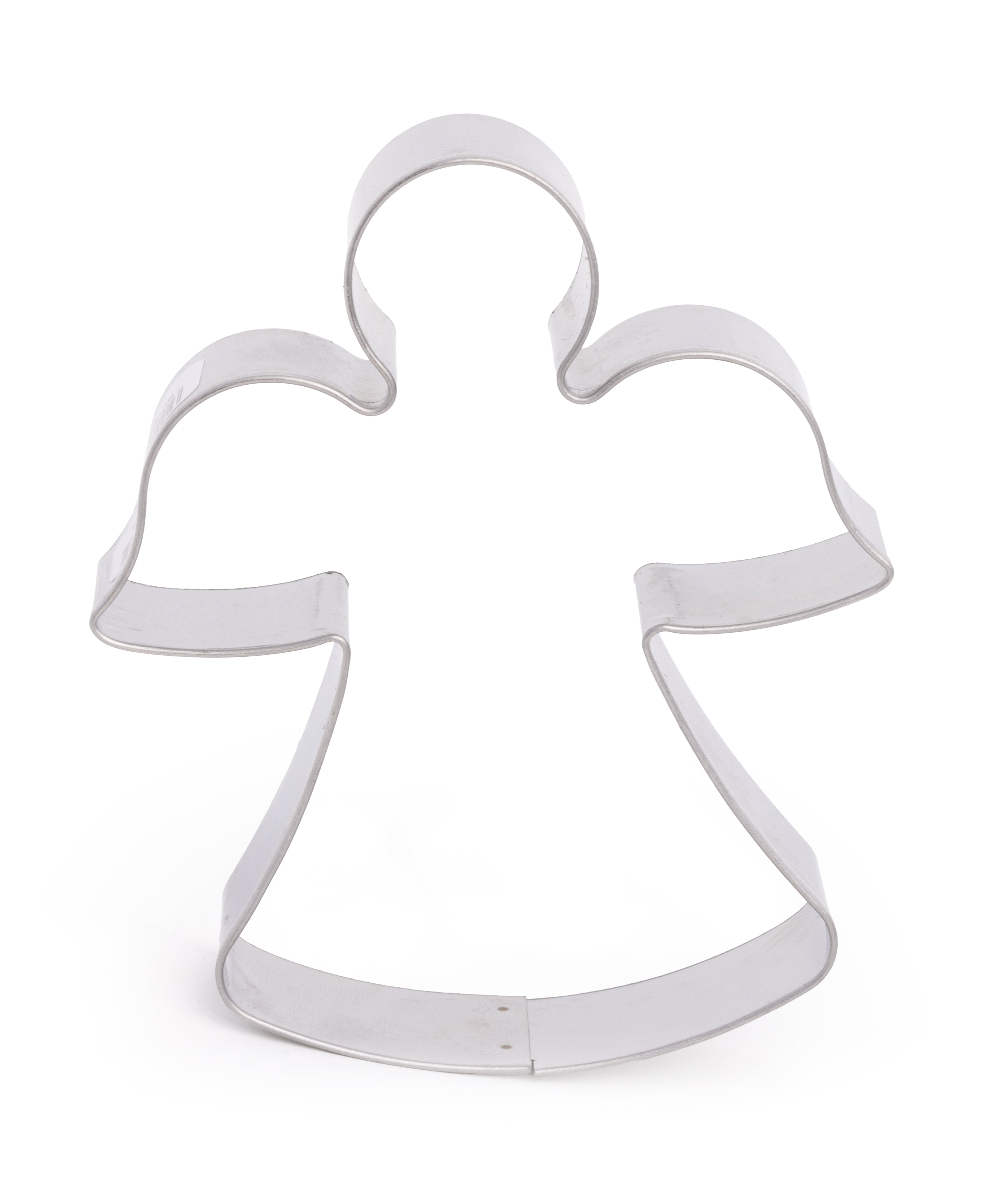 Engel Ausstecher aus Weißblech groß 82x70mm