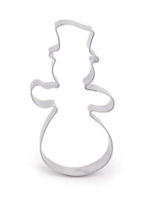 Schneemann Ausstecher aus Weißblech 100x63mm
