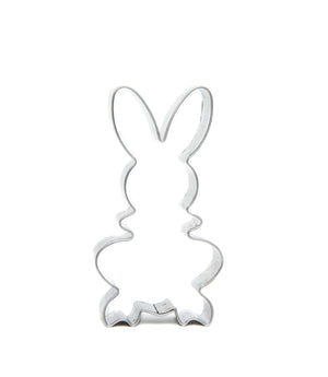 Ausstechform Mini Hase sitzend 30x17mm rostfreier Edelstahl