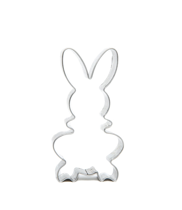 Ausstechform Mini Hase sitzend 30x17mm rostfrei Edelstahl