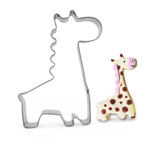 Ausstechform Giraffe aus Edelstahl 86x50x17,5mm