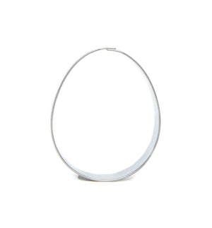 Ausstechform Ei 71x58mm rostfreier Edelstahl