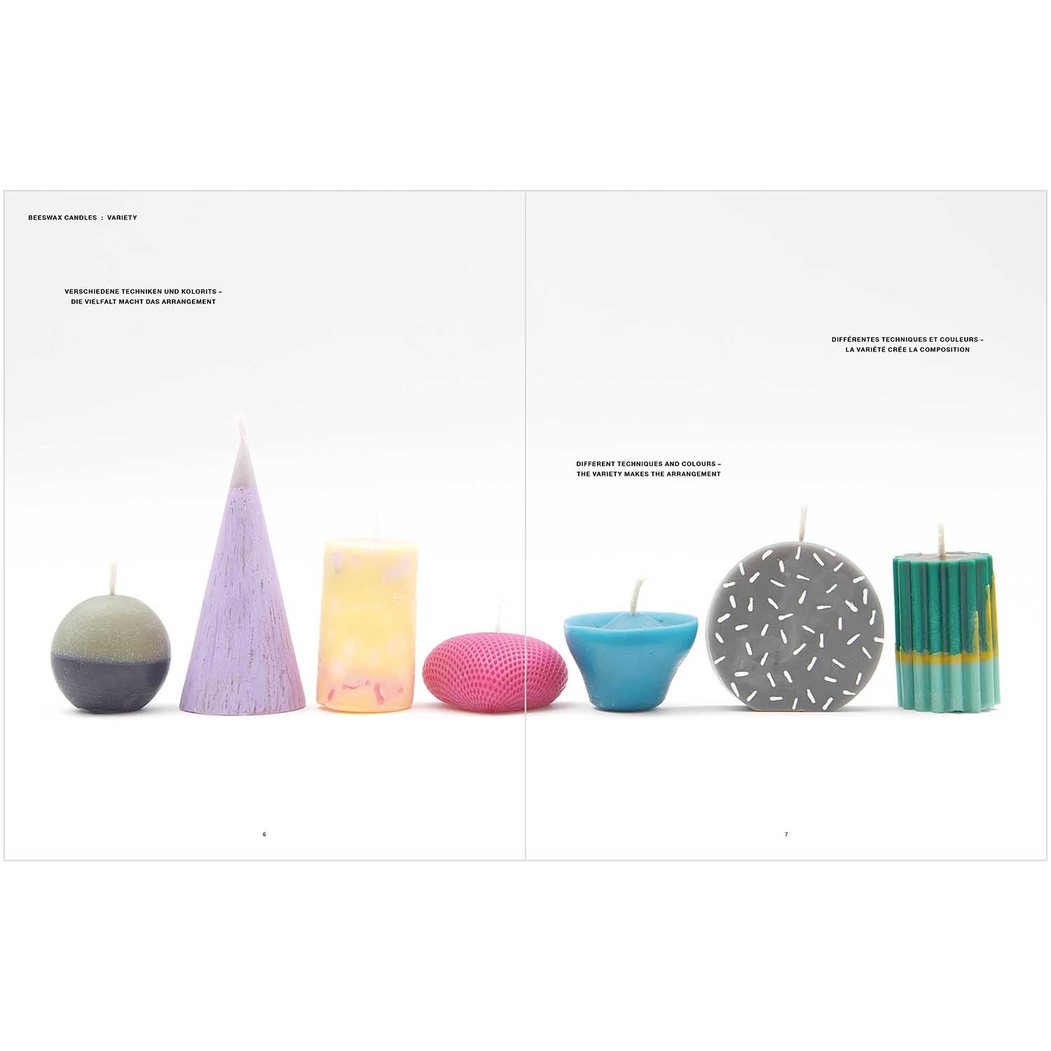 Rico Design Buch Kerzen gießen BEESWAX CANDLES 32 Seiten