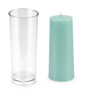 Kerzen Zylinder Form konisch (oben 50mm) 60x140mm Kerzengießform Candle Casting Mold