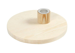 Kerzenhalter aus Holz 4x16cm