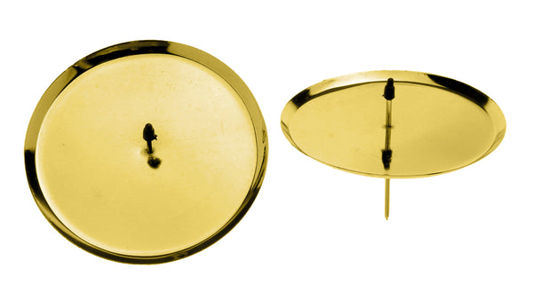 Adventkranz-Kerzenhalter mit Dorn 8cm 4 Stück