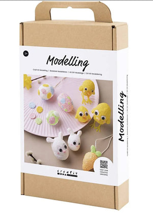 Osterbastel-Set Modellieren