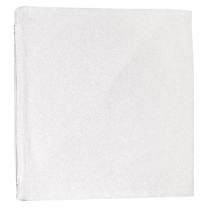 Kissenbezug Popeline weiss mit Reißverschluss 39x39cm