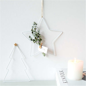 Holzsticker Sterne 20x19mm 24 Stück