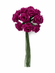 Kleinblume Dior Rose brombeer Kunstseide Drahtstiel ⌀ 10mm 12 Blüten / Bund