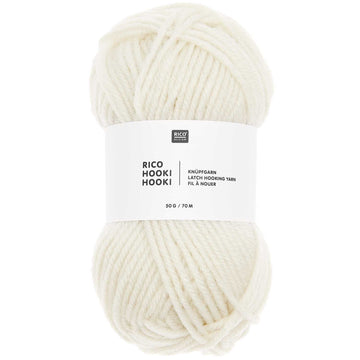 Rico Hooki Hooki Knüpfgarn cremefarben 50g/70m