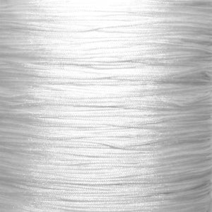 Nylon-Kordel Knüpfgarn weiß 0,35mm 10m