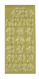 Konturensticker Advent Numbers Adventkalenderzahlen 1 Bogen 10x23cm