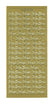 Konturensticker Frohes Fest 1 Bogen 10x23cm