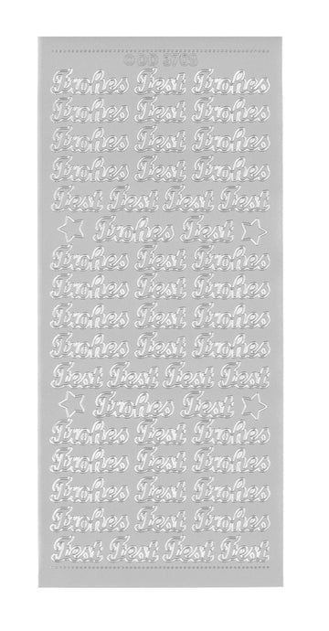 Konturensticker Frohes Fest 1 Bogen 10x23cm