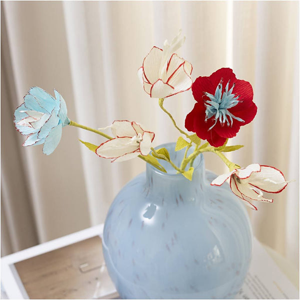 Floristen-Krepppapier 180%  25x60cm 105 g/m² 4 Blatt / Packung