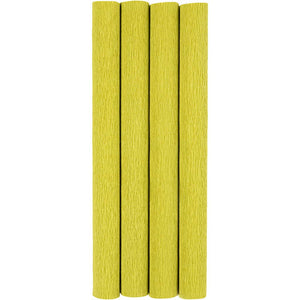 Floristen-Krepppapier 180%  25x60cm 105 g/m² 4 Blatt / Packung