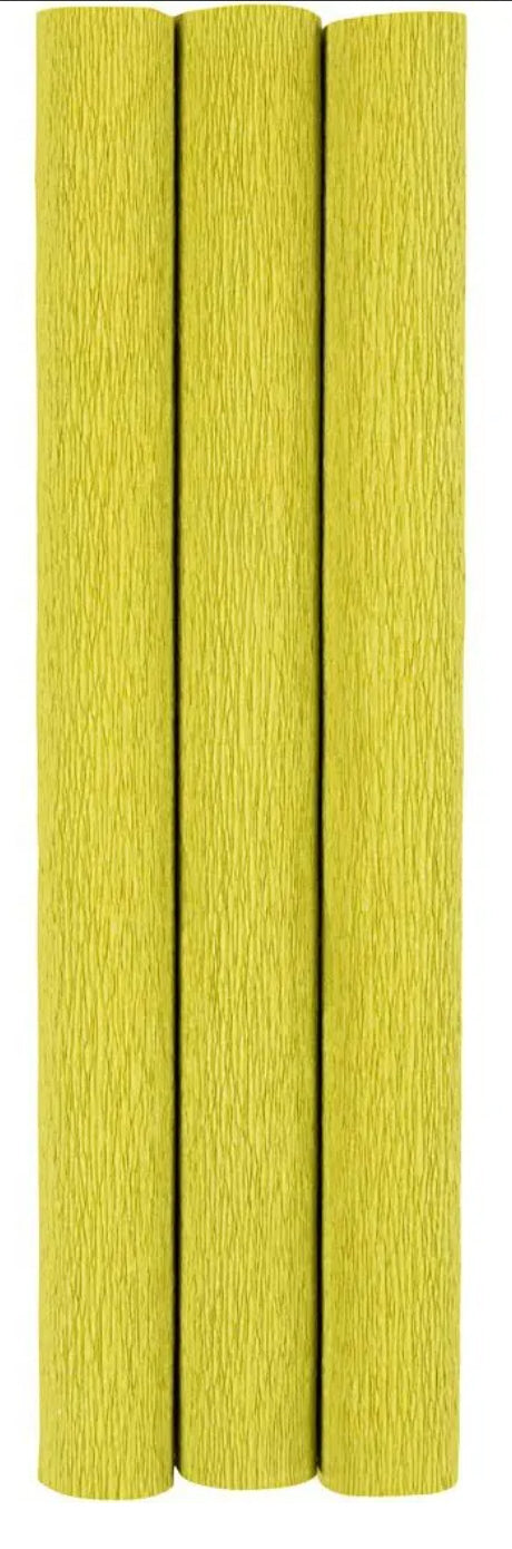 Krepppapier 3 Blätter 25x60cm Kreppanteil: 180% 105 g