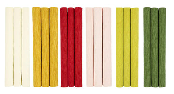 Krepppapier 3 Blätter 25x60cm Kreppanteil: 180% 105 g