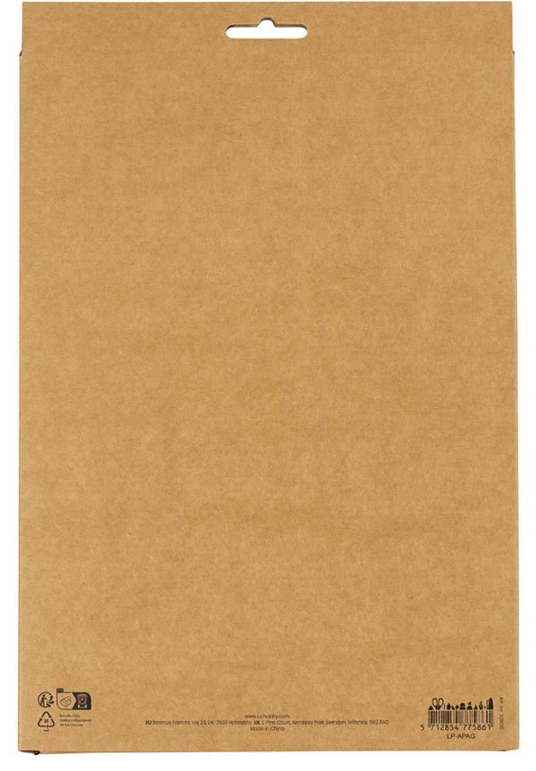 Krepppapier Set Kreppanteil: 180% 105g  25x60cm 8 Blatt / 1 Packung