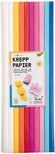 FOLIA Krepppapier Mix 10 Farben sortiert 50x200cm 10 Bögen