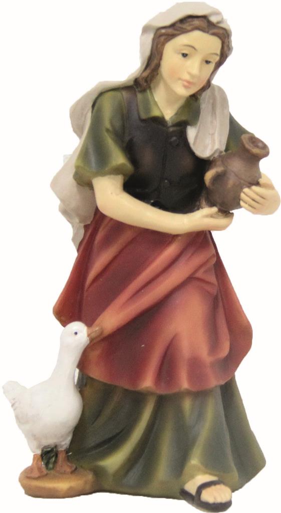 Krippenfigur Magd 7cm 1 Stück