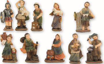 Markuskrippe Zusatzfiguren 11-teilig in verschiedenen Größen