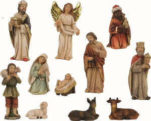 Krippenfiguren - Set 8cm 11-teilig