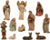 Krippenfiguren - Set 8cm 11-teilig