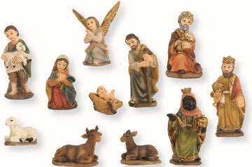 Krippenfiguren Markuskrippe 11-teilig in verschiedenen Größen