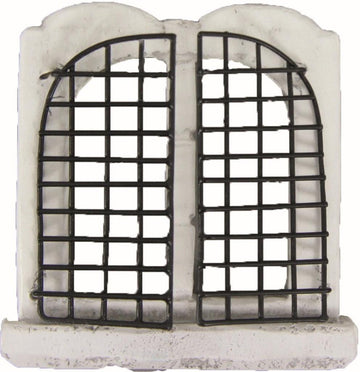 Miniaturfenster mit Gitter 5,5cm