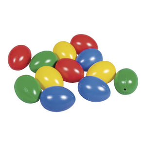 Plastikeier 6 cm bunt verschiedene Farben pro Stück