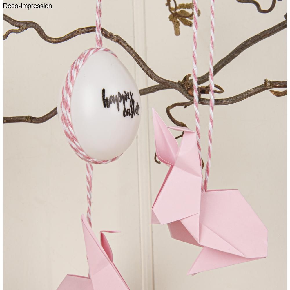 Plastik Eier Set 6cm ø apricot 10 Stück