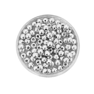 Wachsperlen Metallic rund 4mm 80 Stück/Dose