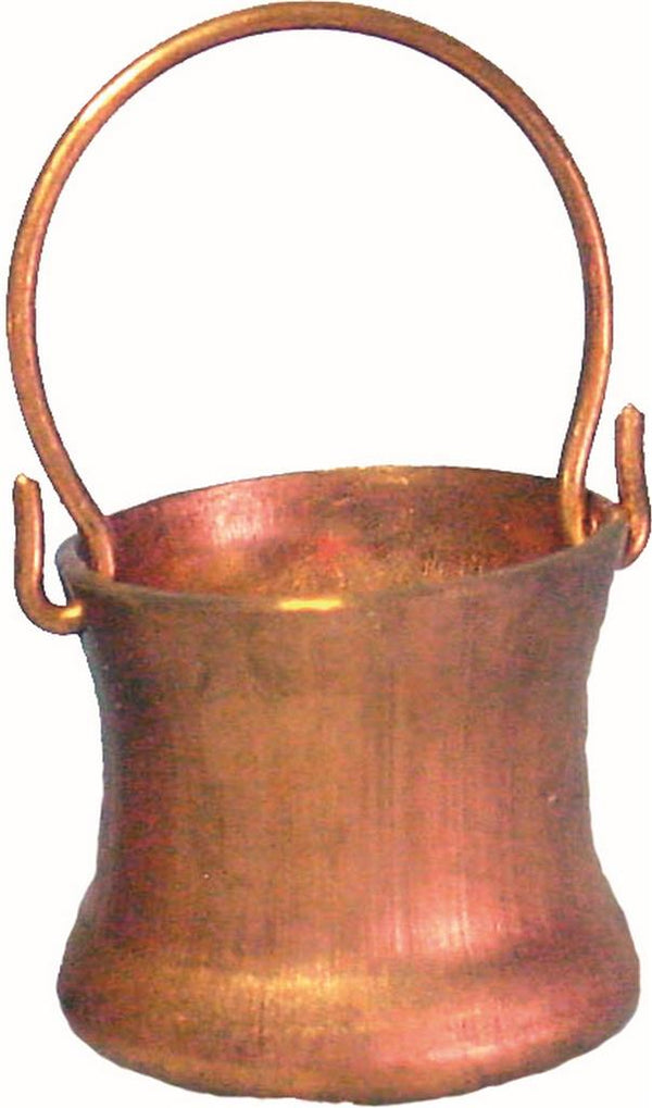 Kupferkübel 1cm
