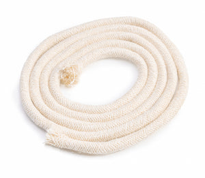 Lampendocht rund 100% Baumwolle 5mm 1m