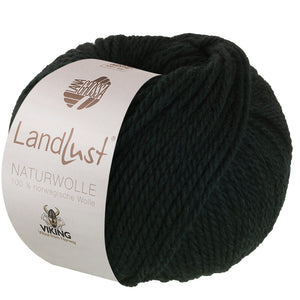 Lana Grossa Landlust Naturwolle Uni 100% norwegische Schurwolle klassisch verzwirnt 50g /85m
