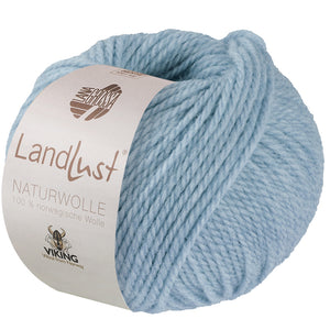 Lana Grossa Landlust Naturwolle Uni 100% norwegische Schurwolle klassisch verzwirnt 50g /85m